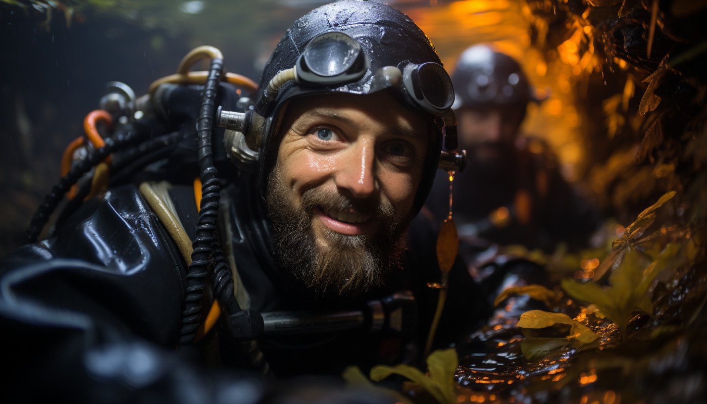 Explorando el buceo en cuevas subterráneas